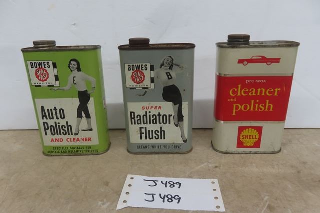 Bowes Auto Polish, Radiator Flush, Shell Cleaner + Polish - All 16 Oz ...