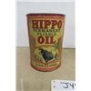 Image 2 : Hippo 1 Quart Paper Label Tin, Havoline 1 Quart Oil Tin