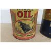 Image 7 : Hippo 1 Quart Paper Label Tin, Havoline 1 Quart Oil Tin