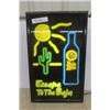Image 1 : Baja Rosa Light Up Sign 13" x 21"