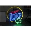 Image 2 : Miller Lite 4 Color Neon Sign - Works Well 25" x 30"