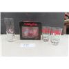 Image 1 : B/A Musical Showcase Glasses, Rolling Stones Glasses, Pole Dancing Girl Glass