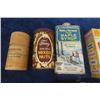 Image 2 : Household Product Tins; Maple Syrup, Wylers, Nabob, OXO, Blue Ribbon Spices, Blue Ribbon Playing Car