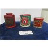 Image 1 : 3 Tobacco Tins ; R.G. Dun , Prince Albert Paper Label Gift Tin, Amber Fine Cut