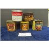 Image 1 : Lot of 5 Tobaccos Tins; Macdonalds, Brier, Dixie, British Consols, Bowl of Roses