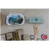 Image 4 : 3 Boxes of CN Railroad Matches, CN Brass Plates, Lapel Pins, Bottle Openers, Cuff Links plus more