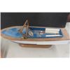 Image 2 : Wooden Boat on Stand + G.I. Joe Figure