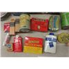 Image 3 : Assorted Household Product Tins + Packages; Rexall, Gin Pills, Expello plus more