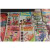 Image 4 : Lot of 29 Vintage Comic Books, 25 cent + Up; Dennis the Menace, Superman, Love Comics plus more