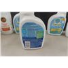 Image 6 : 9 Containers of Orange Plus Cleaning Towels, 6 Bottles of Nature Clean Multi Surface Cleaner - All N