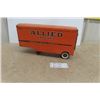 Image 1 : Allied Van Lines Lincoln? Trailer Has 1 Rear Door- with wrong wheels - 16" Long