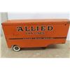 Image 7 : Allied Van Lines Lincoln? Trailer Has 1 Rear Door- with wrong wheels - 16" Long