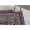 Image 9 : 4 Canes 1800's Hooked Rug