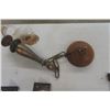 Image 4 : Vintage Door Hardware ; Handles, Hinges, Hanging Lamp Parts