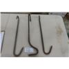 Image 1 : 3 Vintage Meat Hooks