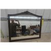 Image 1 : Vintage wooden Framed Mirror 28" x 32"