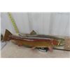 Image 3 : 2 Mounted Fish ; 1) Trout 23" , 1) Bass 16"