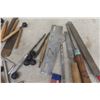 Image 3 : Wood Working Lathe Tools , Chisels, Files