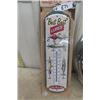 Image 2 : Metal Fishing Thermometer 5.5" x17"  & Minhas Creek Beer Clock 18" Wide