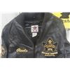 Image 2 : Roots Leather Large 50th Anniversary Gold Metal Championship Jacket Sz LG - New Old Stock , Tags Sti