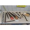Image 1 : Tool Belt, Hammers, Saws, Crowbars, Level, Square