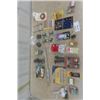 Image 1 : Misc. Hardwares; Castors, Cable Staples, Screws, Deadbolt, Magnetic Hooks, Bits plus more