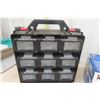 Image 2 : Assorted New Storage Bins, Multi Compartment Storage Trays, Hardware Caddy