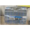 Image 4 : Plastic Tool Box, 4 Plastic Parts Organizers - All New  + Powerfist Tool Bag