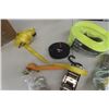 Image 5 : Brand New Tow Strap, Ratchet Straps, Tie Downs, Bag of Rope
