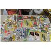 Image 1 : Large Quantity of Fishing Lures, Hooks, Weights plus more - Most New in Package