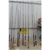 Image 3 : Lot of 12 New/ Used Fishing Rods - NO Reels