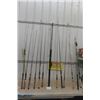 Image 1 : 12 New/Used Fishing Rods ; Berkley, Tebco, Vantage plus other