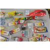Image 2 : Large Quantity of Fishing Lures, Hooks, Bait plus more- New in Packages