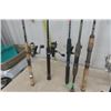 Image 2 : 12 Fishing Rods - New/Used - 6 With Reels
