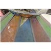 Image 4 : Hanging Stained Glass Lamp 18" Wide