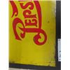 Image 5 : Pepsi Cola Tin Embossed Sign 12.5" x 27.5" Double Dot - No Maker's Mark