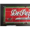 Image 2 : Dr. Pepper Porcelain Sign 8.5" x 21" - Texalite- USA?