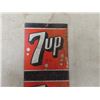 Image 2 : 7Up Tin? Sign 5.5" x 32"  - 5 7Up Logos Marked- Patten Signs