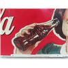 Image 7 : 1941 Tin Coca-Cola Sign 23" X 59" - Made in USA-AAW