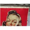 Image 8 : 1941 Tin Coca-Cola Sign 23" X 59" - Made in USA-AAW
