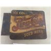 Image 5 : 1940 Pepsi Cola Double Dot Tin Flange Sign 10" x 14.5" - USA ?