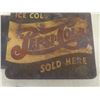 Image 7 : 1940 Pepsi Cola Double Dot Tin Flange Sign 10" x 14.5" - USA ?
