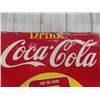 Image 5 : Coca-Cola 6 Pack - Take Home a Carton Sign 35" x 52" - Has Been Cut Down