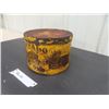 Image 3 : Buffalo Oil - Hard Oil- Round Tin with Lid 5" T 6.5" w