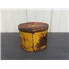 Image 8 : Buffalo Oil - Hard Oil- Round Tin with Lid 5" T 6.5" w