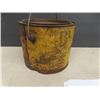Image 2 : Buffalo Special Transmission Lubricant Round Pail with Handle + Lid 5.5" T 6.5"w