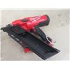 Image 2 : Milwaukee Air Nailer with Charger + Battery + Bag, + 30 Degree 18V Framing Nailer