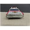 Image 5 : Bandai Fire Chief Tin Friction Car 7" Long - Works Well