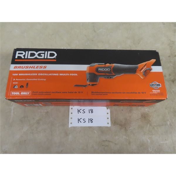Rigid 18V Brushless Multi Tool - New in Box