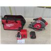 Image 1 : Milwaukee M18 Cordless Circular Saw with Charger + Battery + Bag - Tested